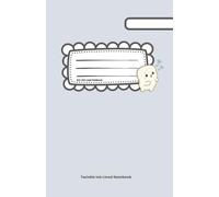 Wishful Milo | Twinkle Ink Lined Notebook [Gray]: Cute Milo the Magical Marshmallow and Insightful Inspirational Quotes Sayings