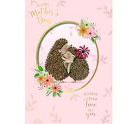 Wishing Well Biglietto d'auguri pop-up per festa della mamma, con ricci, 17,8 x 25,4 cm