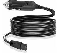Wishlula Cavo di alimentazione con spina di raffreddamento per auto, piccolo, 2 pin, 1,8 m, cavo di prolunga portatile di ricambio per frigorifero, 12 V/24 V CC, cavo di alimentazione per Igloo, Wagan