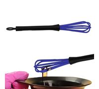 Wisking Tool - Fruste per la cucina | Frusta frullatore per bevande per caffè, frusta in acciaio inox per la cottura, frusta in silicone per la cucina, schiumatore per cappuccino, colpo, matc