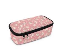 Wismoutput Astuccio per bambini, grande capacità, organizer da viaggio, per la scuola elementare elementare, per ragazze e ragazzi, Pony arcobaleno rosa, Astuccio