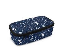 Wismoutput Astuccio per matite per bambini, grande capacità, con cerniera, per la scuola elementare, per ragazze e ragazzi, materiale scolastico, Razzo spaziale, Astuccio