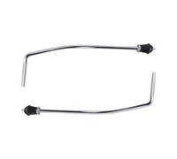 wisoolkic 2x Gambe per batteria Piedi per batteria Hardware Gambe per tom da pavimento professionali Parti per percussioni