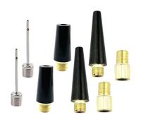 wisoolkic Adattatore per ugello a Sfera, connettore per gonfiatore per Pompa Manuale, Accessori per Bici, 8 Pezzi, 8 Pezzi