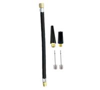wisoolkic Adattatore per ugello a Sfera, connettore per gonfiatore per Pompa Manuale, Accessori per Bici, 8 Pezzi, 5 Pezzi