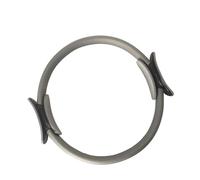 wisoolkic Anello Pilates per Esercizi per Tutto Il Corpo Cerchio Magico Fitness Premium Leggero E Portatile per Allenamento Fitness Anello Yoga PP, Grigio