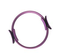 wisoolkic Anello Pilates per Esercizi per Tutto Il Corpo Cerchio Magico Fitness Premium Leggero E Portatile per Allenamento Fitness Anello Yoga PP, Viola
