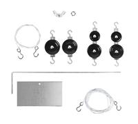 wisoolkic Apprendimento scientifico fai da te con set di carrucole: un regalo eccellente per i giovani appassionati di fisica che possono divertirsi con esperimenti fai da te e apprendere le nozioni