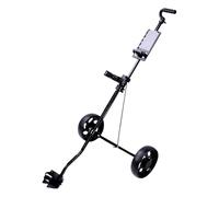 wisoolkic Carrello da golf leggero e portatile push-pull, carrello da golf a 2 ruote per un facile trasporto e stoccaggio. Il da è leggero e facile da trasportare e la struttura a