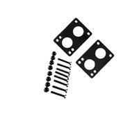 wisoolkic Cuscinetti ammortizzatori per skateboard, cuscinetti rialzati in gomma resistente, elevata elasticità, assorbimento degli urti per camion cruiser e accessori per longboard, skateboard, e