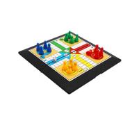 wisoolkic Esperienza di gioco di scacchi da tavolo Fantastico gioco scacchi volanti Ludo Coinvolgente divertimento per famiglie per bambini e adulti Durante incontri viaggio Strategia tradizionale