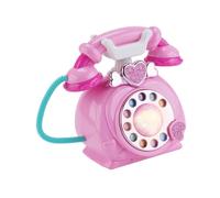 wisoolkic Giocattolo educativo per bambini dai colori vivaci, telefono retrò interattivo per lo sviluppo precoce delle abilità e il gioco di ruolo, sviluppa le abilità, coltiva le capacità cognitive.