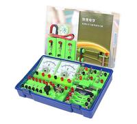 wisoolkic Kit didattico completo per principianti sull'apprendimento dei circuiti elettrici, per principianti sui concetti di elettromagnetismo, per studenti delle scuole medie
