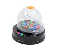 wisoolkic Mini macchina elettrica per la selezione dei numeri fortunati, per feste, bar, attività ricreative e, ristoranti, night club, palline e altri oggetti di scena.