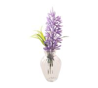 wisoolkic Mini vaso per casa delle bambole con fiori che migliora l'esperienza delle bambole con colori vivaci per il gioco dei bambini Decorazione del paesaggio fai da te fai da