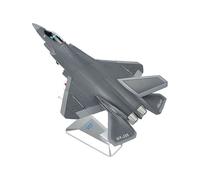 wisoolkic Modelli di aerei pressofusi in Per scala 1/100 per appassionati di aviazione, oggetti da collezione, regalo per appassionati collezionisti aerei da caccia, giocattoli in metallo pressofuso,