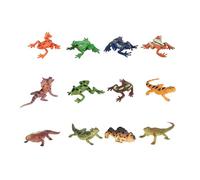 wisoolkic Paesaggio Piccolo Modello di Architettura Scultura Giocattoli Educativi Modelli Cognitivi Strumenti didattici Esplorazione Miniatura Modello Animale Simulazione Giocattolo da Collezione