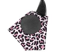 wisoolkic Per Maschera per il viso del cavallo alla moda per un'efficace protezione contro le zanzare, Per maschera anti-zanzare in poliestere, digitare+3