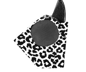 wisoolkic Per Maschera protettiva colorata per il viso del cavallo, per un tocco di stile in più, in poliestere traspirante, anti-zanzare