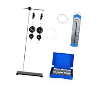 wisoolkic Set di carrucole per fisica didattica Esperimento scientifico didattico Strumenti robusti utilizzati per lezioni coinvolgenti e informative Per Sistema di carrucole Esperimento fisica