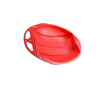 wisoolkic Slitta da neve invernale leggera per esterni, idea regalo per bambini, slitta da discesa per bambini, ampiamente utilizzata, adatta per lo sulla, Rosso, 47x41x7.5 cm