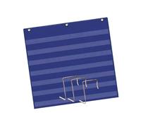 wisoolkic Tabella didattica tascabile da appendere, classe, 7 tasche, strisce di frasi, attività linguistiche, parole, schede introduttive, tasca da appendere, contenitore trasparente