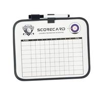 wisoolkic Tabellone segnapunti da golf durevole, segnapunti da golf, lavagna efficiente per tenere traccia dei punteggi durante le partite competitive, lavagna riutilizzabile per gare