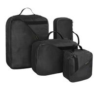 Wisport PackBox Set di Pouch Esercito Escursioni Bivacco Viaggio Campeggio Nero