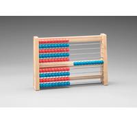 WISSNER® aktiv lernen - Abaco 100 numero spazio rosso/blu - RE-Wood®