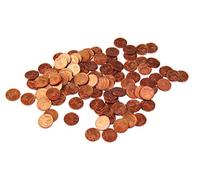 WISSNER® aktiv lernen - 1 centesimo di Euro, 100 pezzi - RE-PLastic®