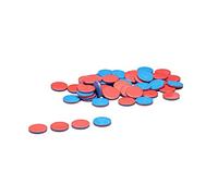 WISSNER-50 Piastrelle reversibili Rosso/Blu, Small, 080810.Imp