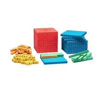 WISSNER® Aktiv lernen - Assortimento di Base in 5 Colori, 141 Pezzi - RE-Wood®