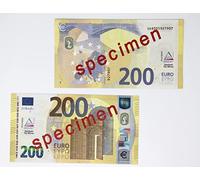 WISSNER® aktiv lernen - Banconota da 200 Euro, 100 pezzi