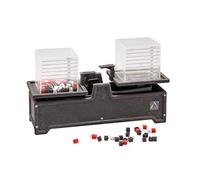 WISSNER Aktiv lernen-Tafelwaage mit 2 Literboxen und Gewichtswürfel, Bilancia da tavola con 2 contenitori da 2 Litri e Dado di Peso, RE-Wood, Multicolore, 070120.000