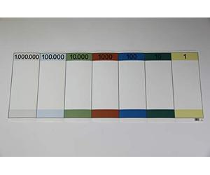 WISSNER® Aktiv lernen - Lavagna Pieghevole per decimi