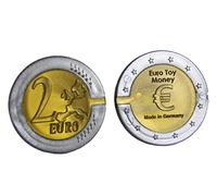 WISSNER® aktiv lernen - Moneta da 2 Euro, 100 pezzi - RE-PLastic®