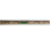 WISSNER® Aktiv lernen - Profi - Decimetro Righello 100cm - RE-Wood®