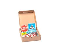 WISSNER Set di cartelli magnetici per l'apprendimento Attivo, 64 Pezzi in Mag-PAP°, in Scatola di Cartone, Multicolore, Wissner110510.135