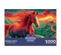 Wisteria HorseFormidable 1000-Piece Jigsaw Puzzles for Adults An Odyssey of Impossible, Hard, And Difficult Challenging Puzzle Educational Games - The Ultimate Gift for Dedicated Adult And Teen Puzzl