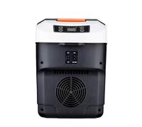 Wisylizv 10L Temperature Control Version Outdoor Camping Refrigerator - Car And Home Dual-Use Mini Refrigerator | 10 Liter Portable Fridge And Freezer | 12V 110V 220V Electric Cooler For Trucks