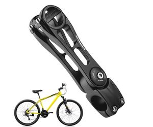 Wisylizv Attacco manubrio da corsa, 31,8 mm, struttura leggera, accessorio per bicicletta per pendolari cittadini, fitness, allenamento, trailbergfahren di gruppo, avventure all'aria aperta