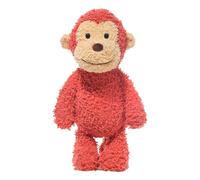 Wisylizv Buddy Monkey Comfort Plush Toy - Soft Monkey Rag Doll Girls & Boys | Cute Fox Doll & Animal Stuffed Toy for | Cuscino decorativo per divano & letto