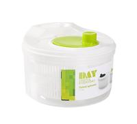 Wisylizv Centrifuga per Insalata - 15.5cm Centrifuga Automatica per Insalata con Scarico | Verde Insalata Inodore | Tipo Manuale | Asciuga Lattuga per Cucina Hotel e Ristorante