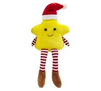 Wisylizv Christmas Tree Plush Toy - Long Legged Star Christmas Doll | Cute Soft Stuffed Holiday Decoration | 23cm Kids Bedroom Sofa Pillow Gift Boys Girls Party
