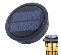 Wisylizv Copertura Superiore Sostitutiva Per - Impermeabili Per | Pannello Solare LED A Luce Soffusa Per Lanterne Da Esterno, Copertura Superiore Da 3,7 Pollici E Inferiore Da