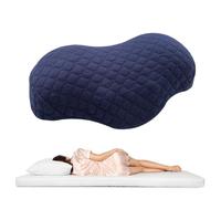 Wisylizv Cuscino di sostegno cervicale, cuscino per massaggio cervicale e spalle, comodo cuscino magnetico per casa, ufficio, viaggio, aereo, sonno