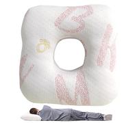 Wisylizv Cuscino per piercing all'orecchio, cuscino paraorecchie per dormire, design in memory foam, dimensioni portatili, rivestimento in tessuto di seta di latte, comodo supporto per piercing, CNH