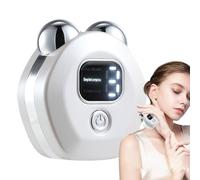 Wisylizv Dispositivo di lifting facciale microcorrente, dispositivo facciale microcorrente - Strumento di scultura viso,Dispositivo di tonificazione della pelle per viaggi a casa, strumento di