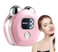 Wisylizv Dispositivo microcorrente per il viso, dispositivo di lifting facciale microcorrente | Massaggiatore elettrico per la cura del viso | Strumento di massaggio a rulli elettrici per