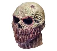 Wisylizv Felice Di Halloween - Copricapo Completo Di 27cm Con Design Realistico | Maschera In Lattice Scheletro | Costume Horror | Ottima Vista Per Le Feste Di Barzellette Bar Spettacoli